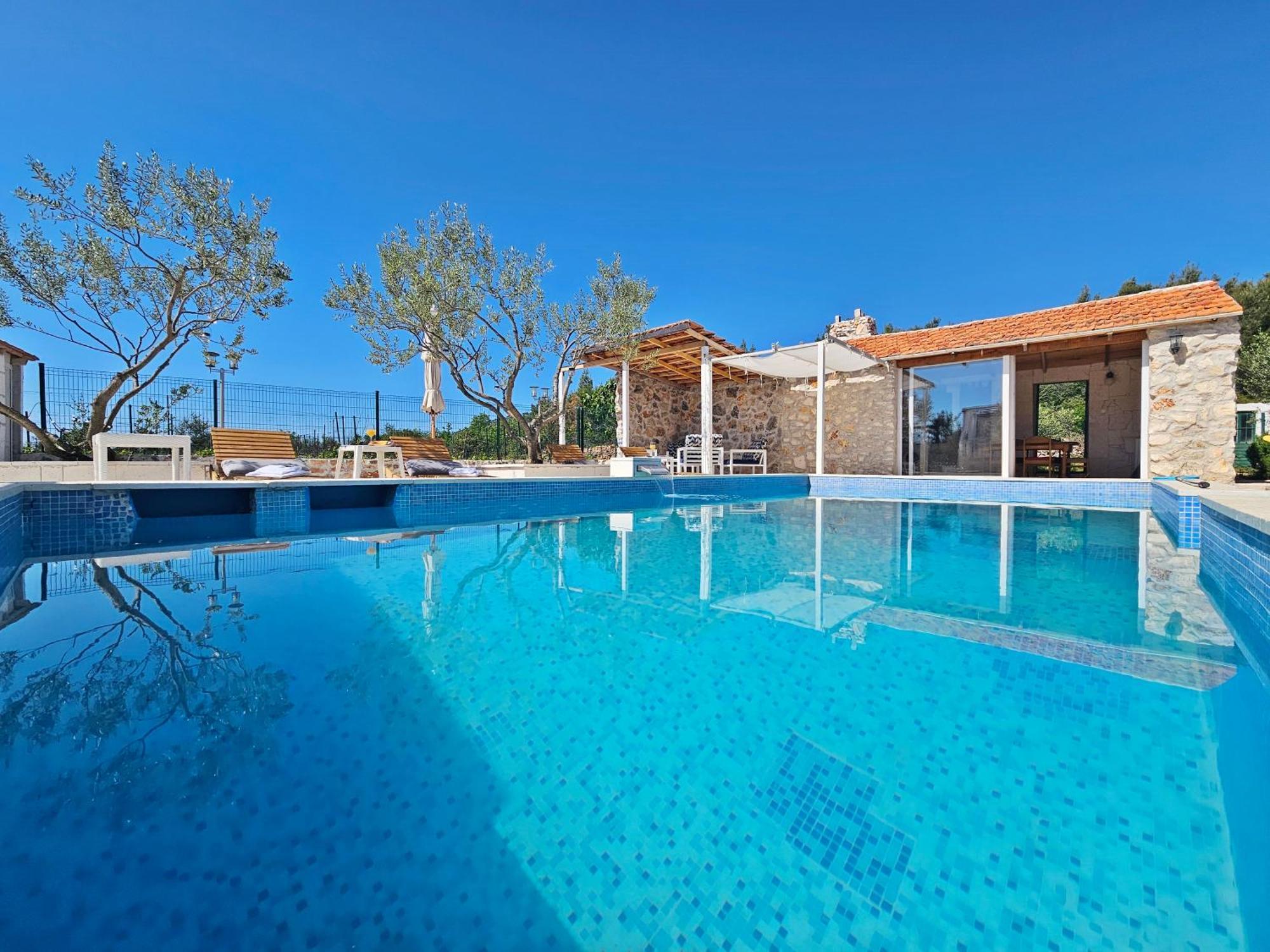 فيلا Flamingo - House With Private Pool Gornji Seget المظهر الخارجي الصورة