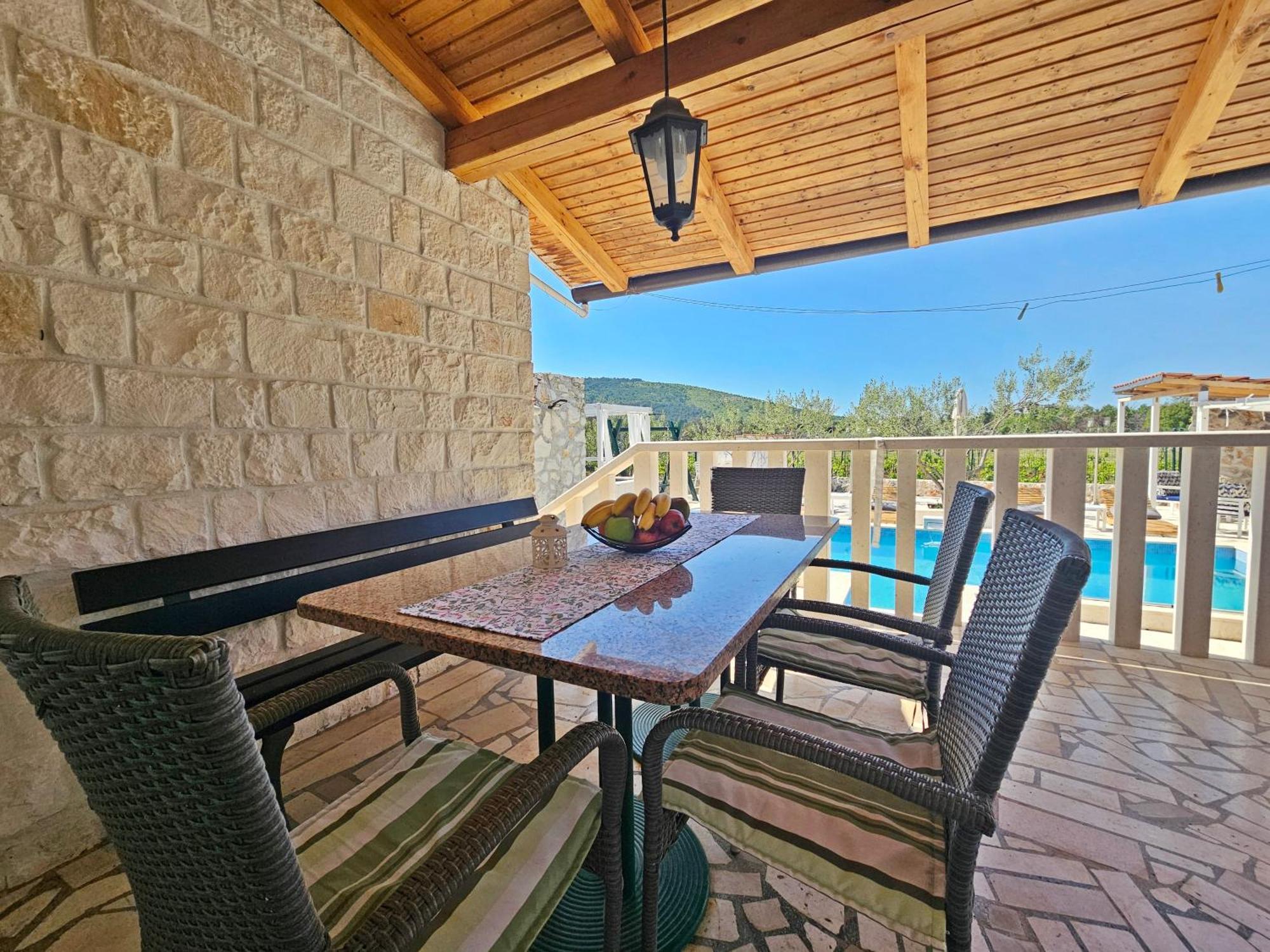 فيلا Flamingo - House With Private Pool Gornji Seget المظهر الخارجي الصورة