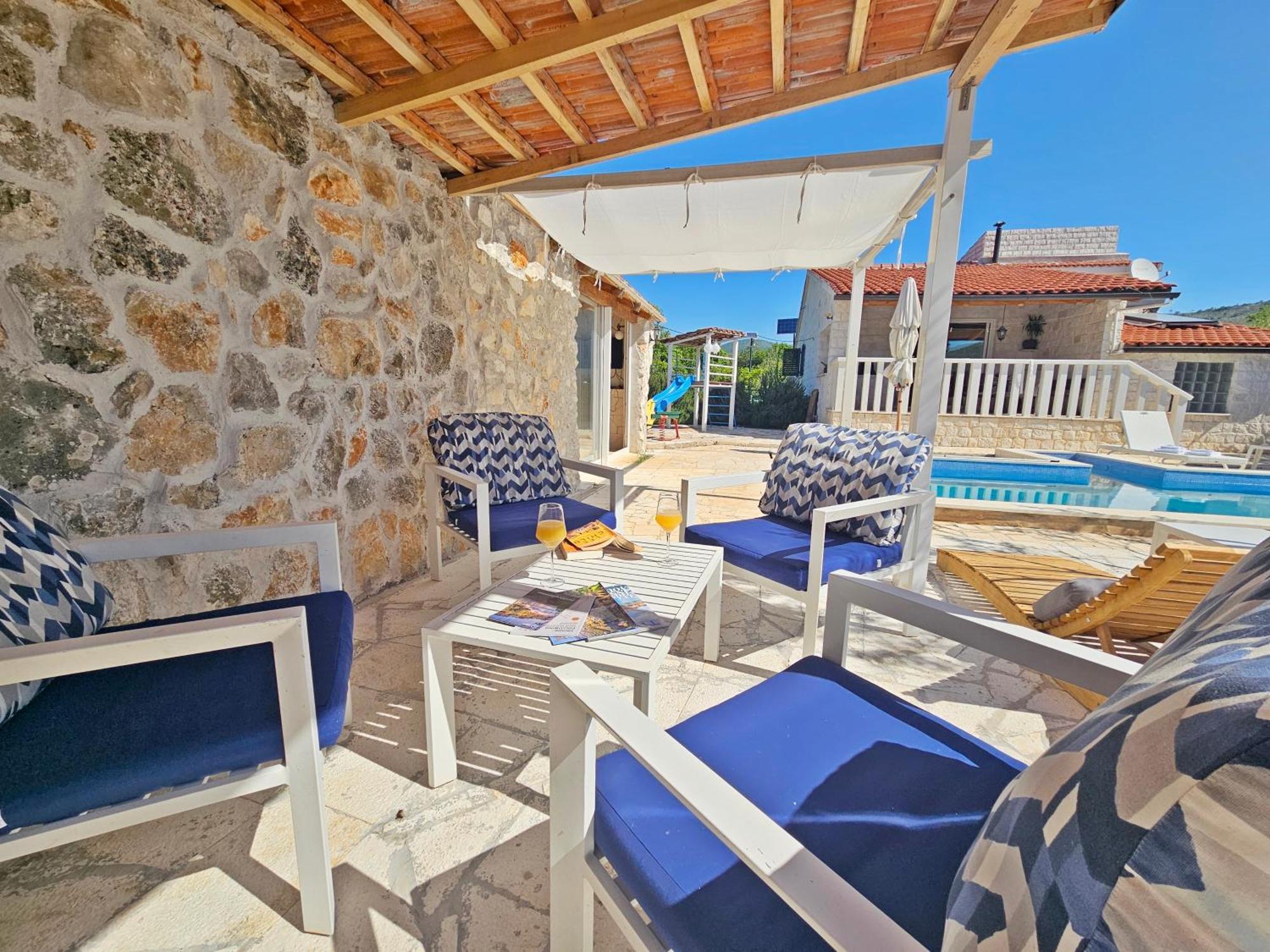 فيلا Flamingo - House With Private Pool Gornji Seget المظهر الخارجي الصورة